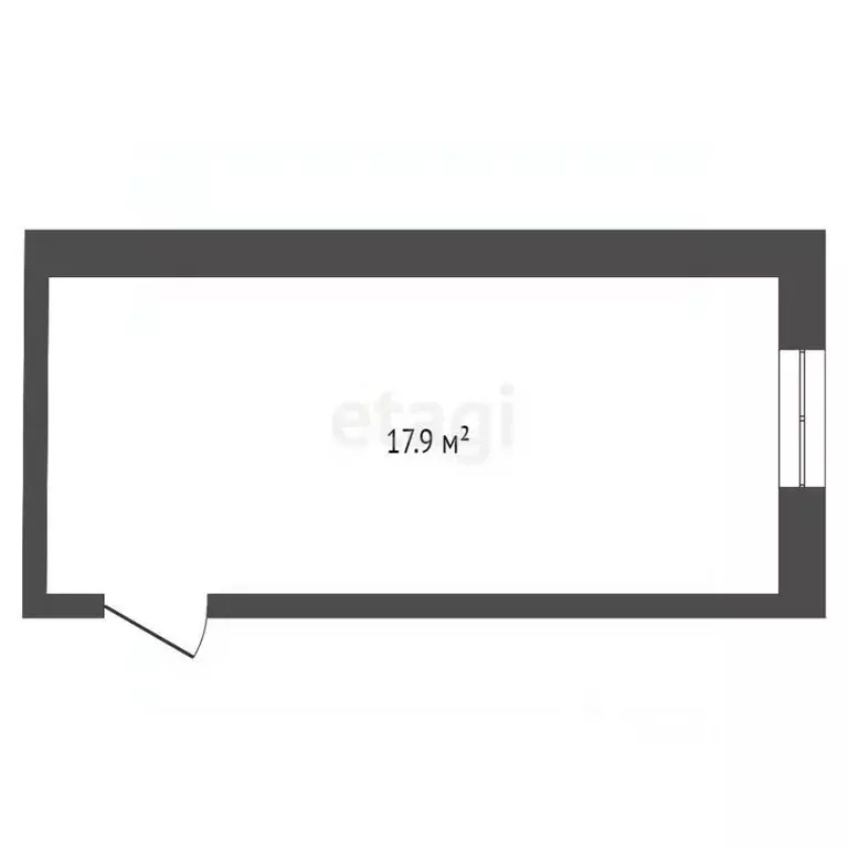 Комната Вологодская область, Вологда Залинейная ул., 22а (17.9 м) - Фото 2