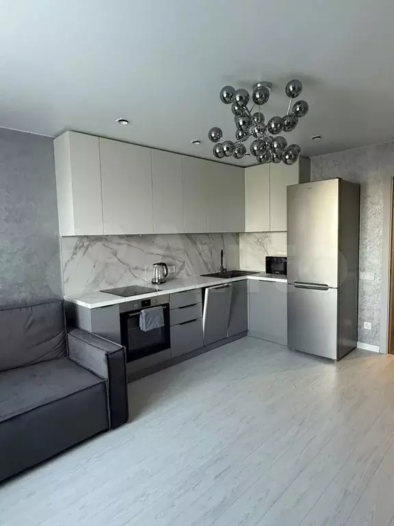1-к. квартира, 55 м, 6/9 эт. - Фото 1