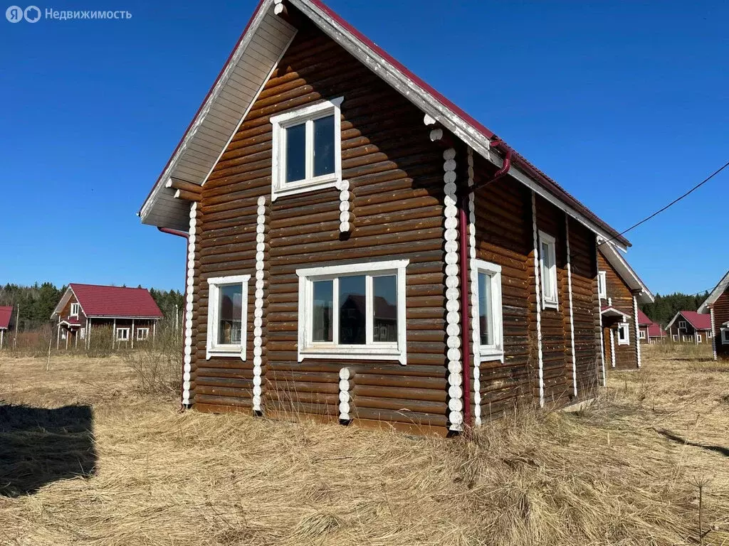 Дом в село Середа, коттеджный посёлок Золотая Рыбка (100 м) - Фото 1