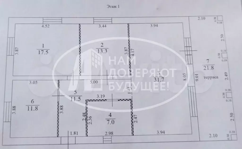 Дом 92,8 м на участке 7 сот. - Фото 0