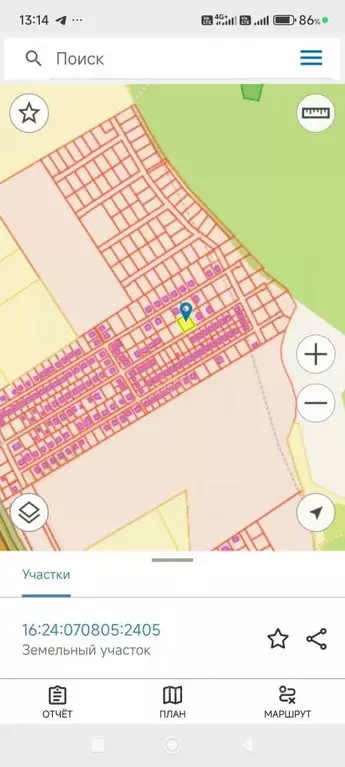 Участок в Татарстан, Лаишевский район, Егорьевское с/пос, д. Каипы ул. ... - Фото 2