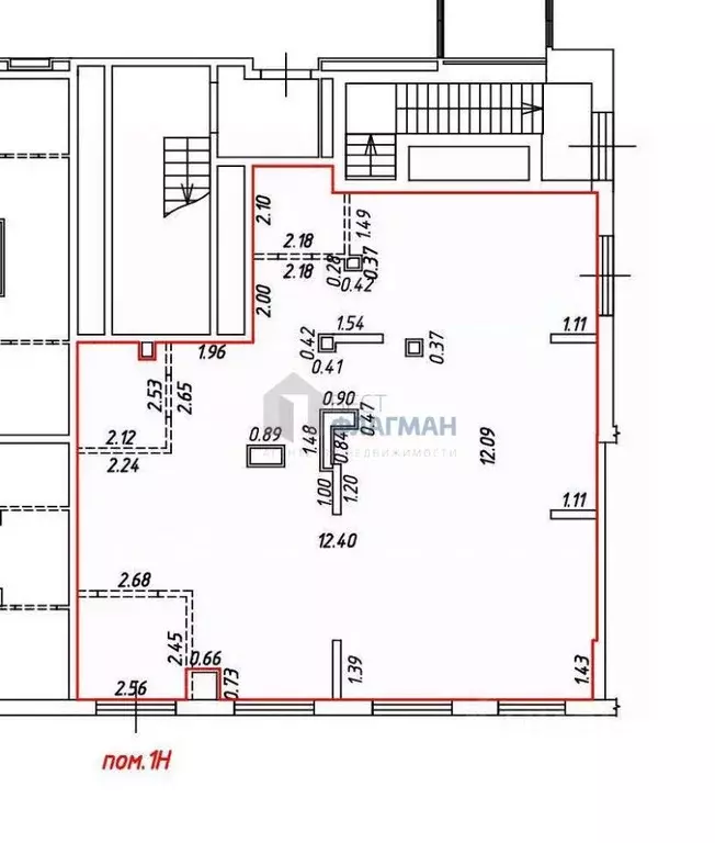 Помещение свободного назначения в Москва ул. Братьев Бромлей, 5к1 (90 ... - Фото 2