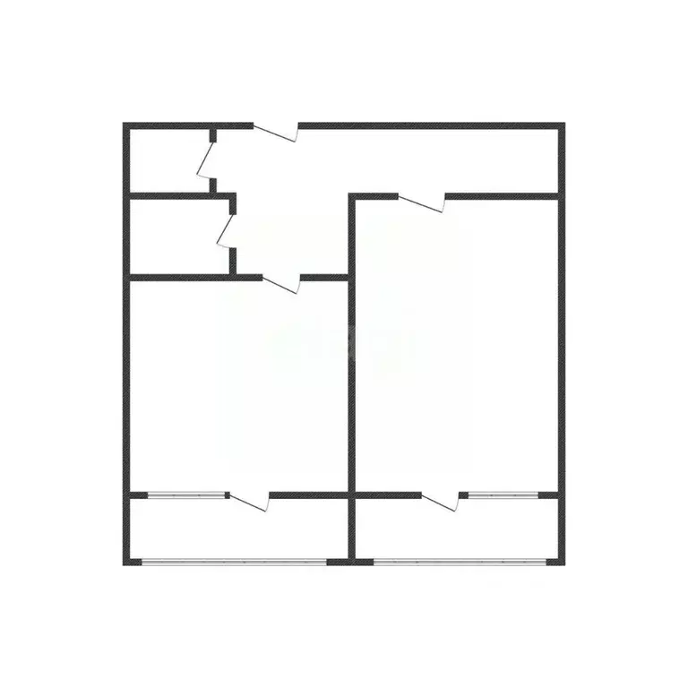 2-к кв. Курская область, Курск ул. Дружбы, 1 (43.0 м) - Фото 1