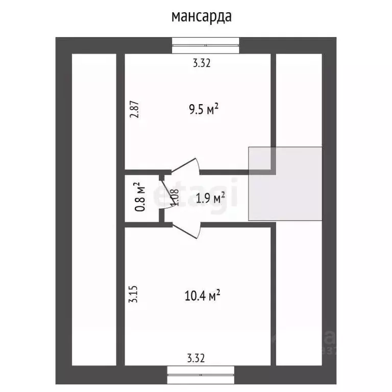 Дом в Пермский край, Чернушка Приуралье СНТ, 138 (87 м) - Фото 2