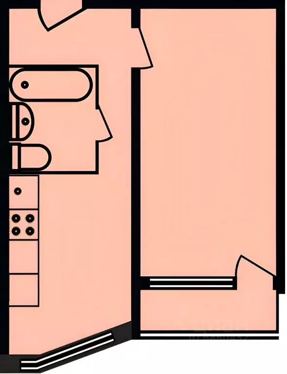 1-к кв. Московская область, Одинцовский городской округ, с. Немчиновка ... - Фото 2