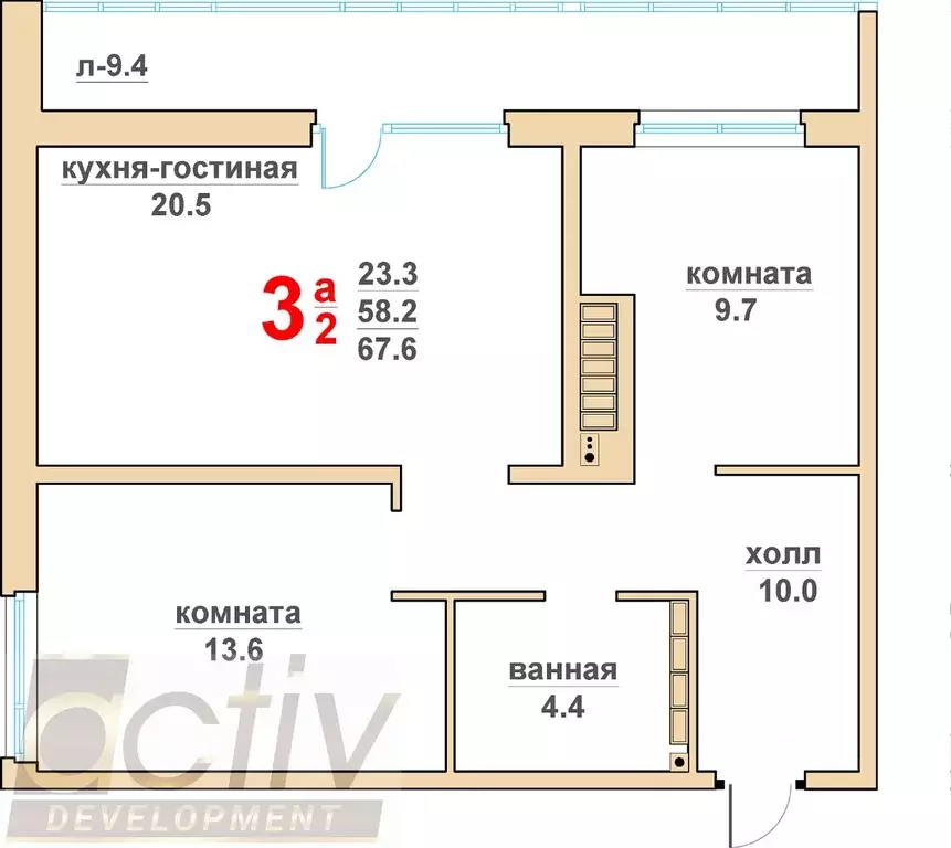 2-к кв. Свердловская область, Верхняя Пышма Гранд Успенский жилой ... - Фото 1