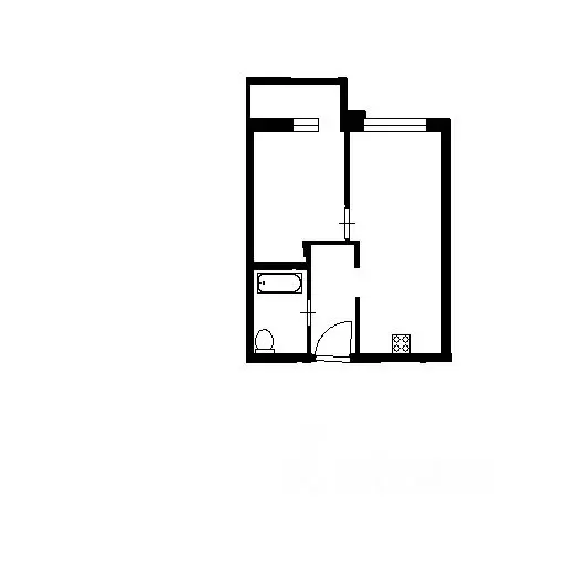 1-к кв. Санкт-Петербург Комендантский просп., 58к1 (35.0 м) - Фото 2