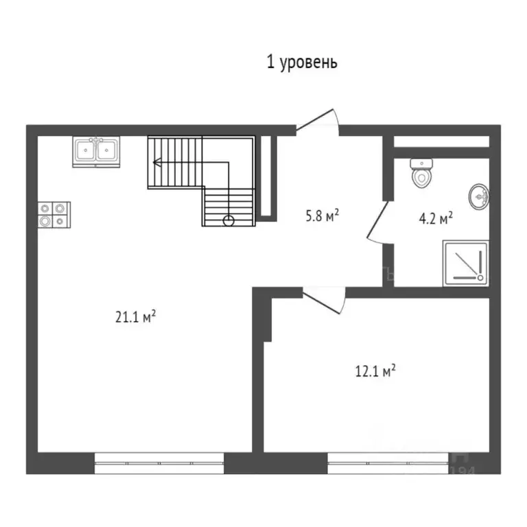 3-к кв. Тюменская область, Тюмень ул. Виктора Тимофеева, 10 (86.9 м) - Фото 2