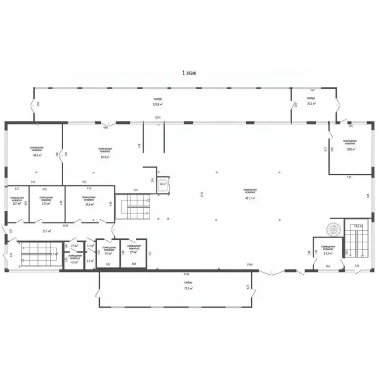 Склад в Тюменская область, Тюмень ул. Судостроителей, 42 (1757 м) - Фото 2
