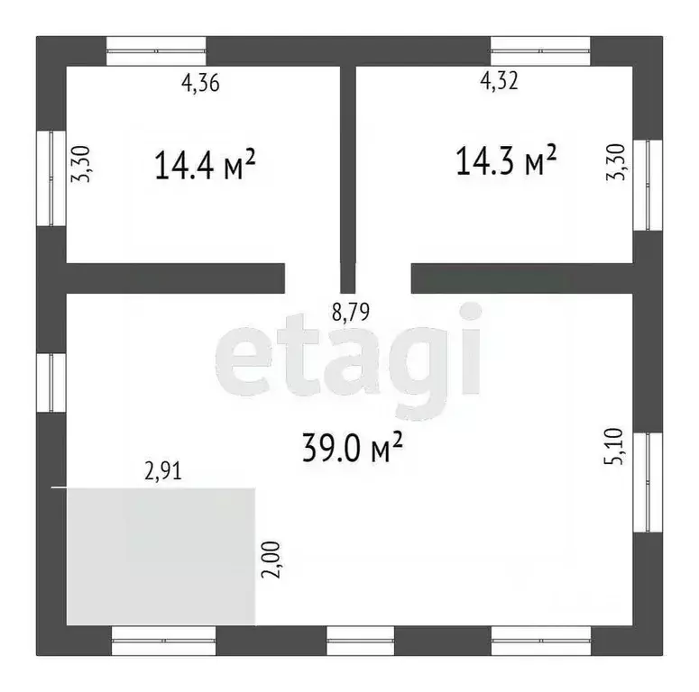 Дом в Башкортостан, Стерлитамак пер. 2-й Карла Маркса (227 м) - Фото 2