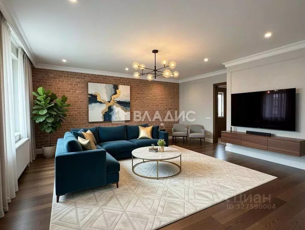 Квартира, 1 комната, 52.5 м - Фото 1