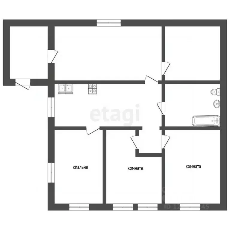 Дом в Нижегородская область, Лысково ул. Революции, 9 (79 м) - Фото 2