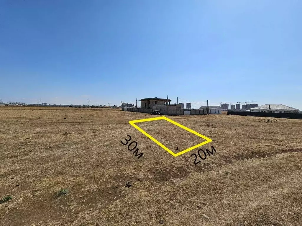 Участок в Крым, Сакский район, с. Уютное ул. Ленинградская (6.0 сот.) - Фото 1