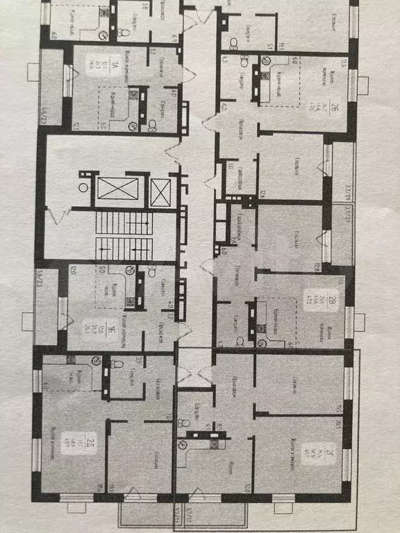 2-к. квартира, 61,7 м, 4/24 эт. - Фото 0
