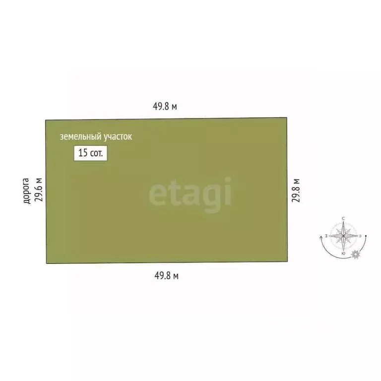 Участок в Забайкальский край, Чита Кутузовский проезд, 151 (15.0 сот.) - Фото 2