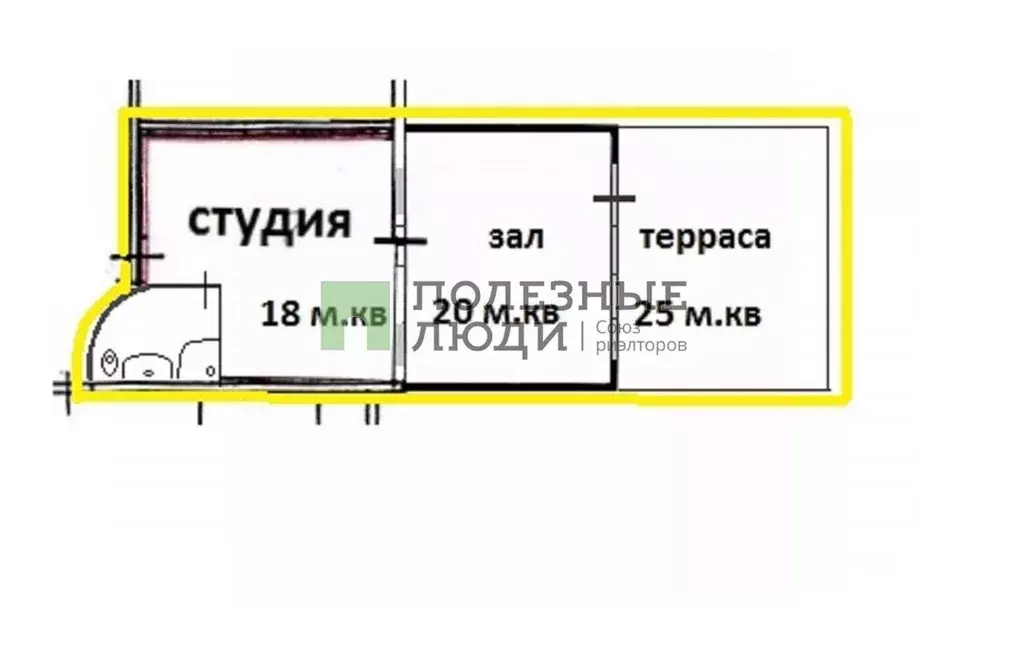 2-к кв. Крым, Алушта муниципальный округ, Партенит пгт ул. ... - Фото 2