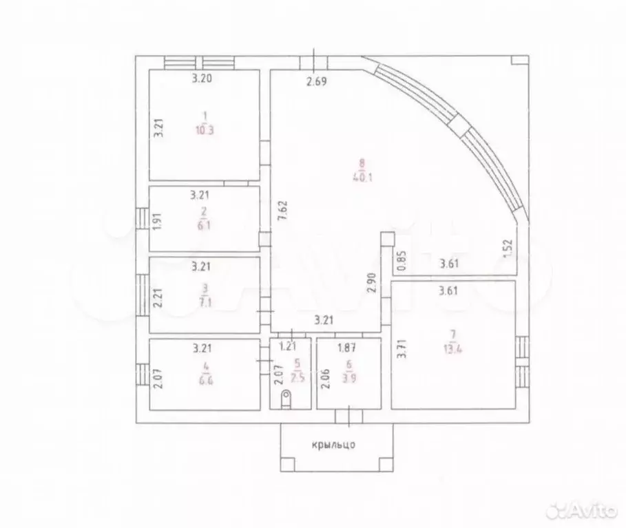 Дом 92,2 м на участке 10 сот. - Фото 0