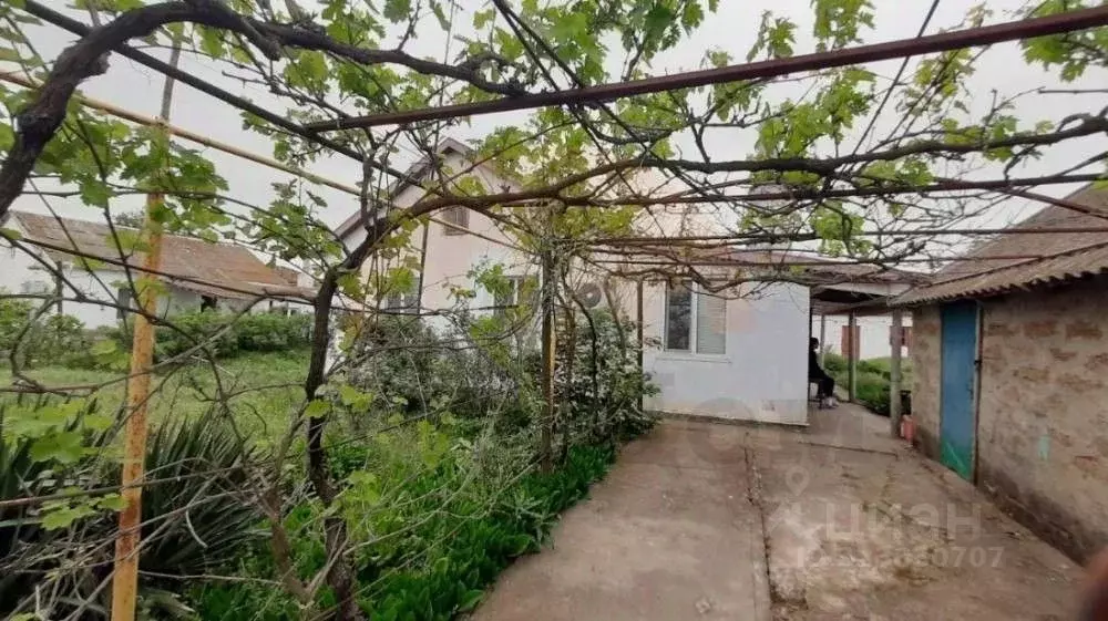 Дом в Крым, Сакский район, Охотниковское с/пос, с. Орлянка пер. ... - Фото 1