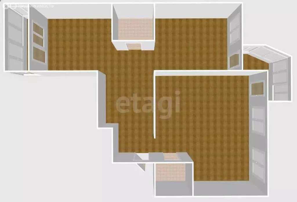 3-комнатная квартира: Южно-Сахалинск, проспект Победы, 9Б (93.7 м) - Фото 1