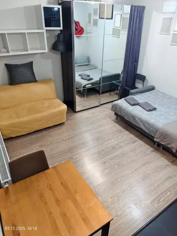 Студия Москва ул. Академика Миллионщикова, 20А (29.0 м) - Фото 1