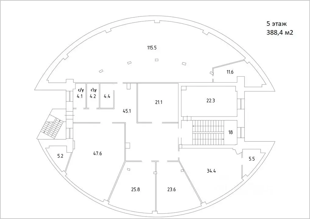 Офис в Пермский край, Пермь ул. Окулова, 27 (388 м) - Фото 1