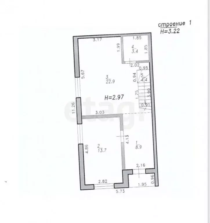 Таунхаус в Краснодарский край, Анапа муниципальный округ, с. Витязево ... - Фото 2