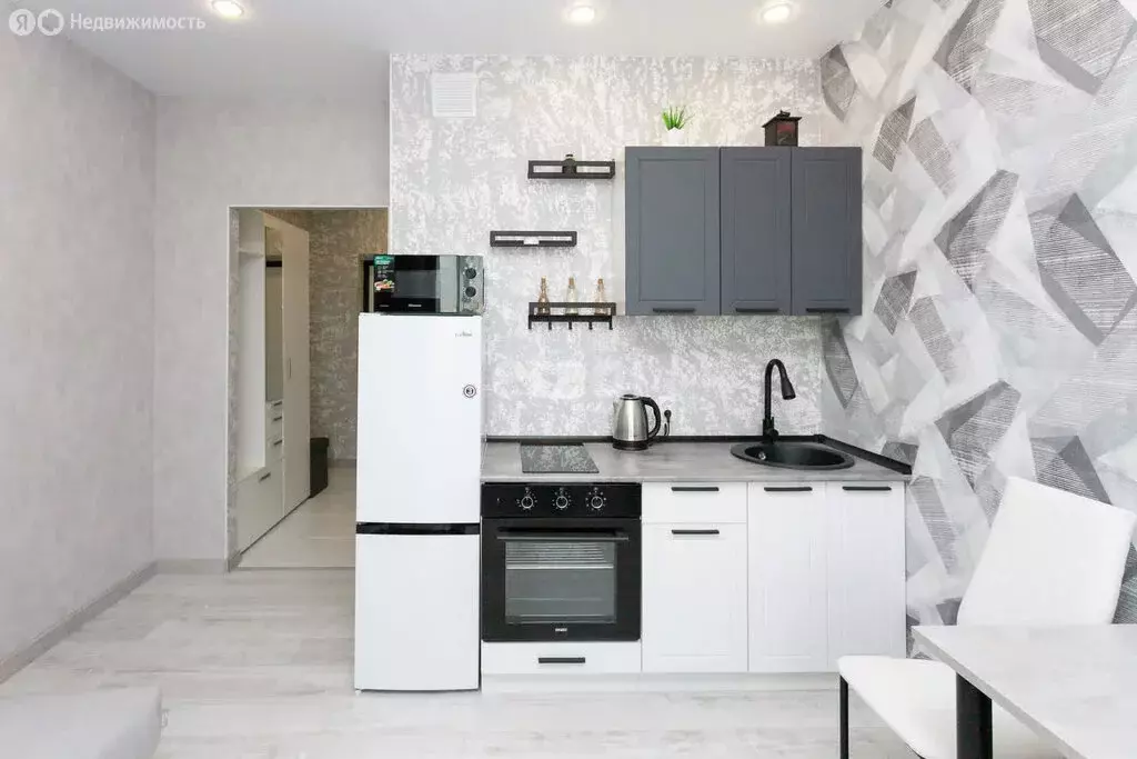 Квартира-студия: деревня Дударева, улица Сергея Джанбровского, 1 (24 ... - Фото 2