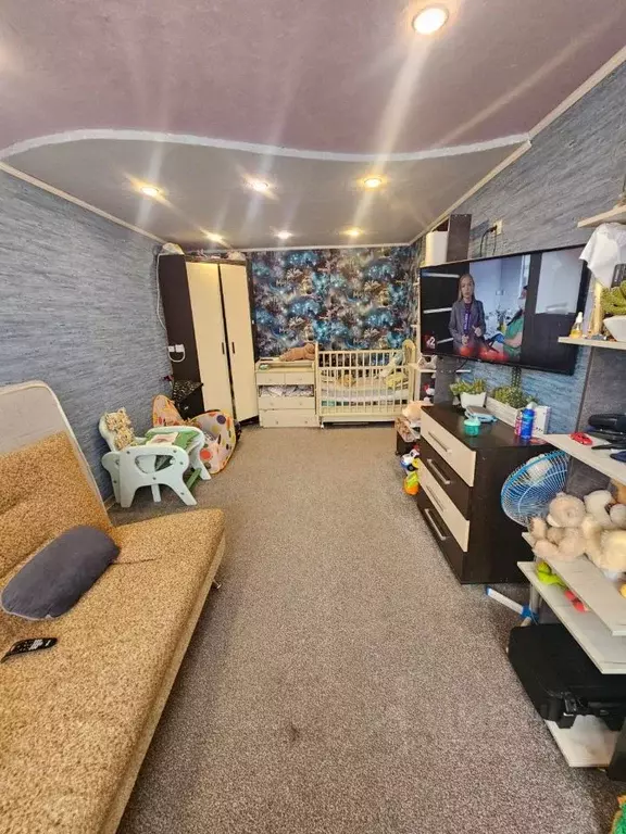 1-к кв. Псковская область, Великолукский район, Переслегинская ... - Фото 2