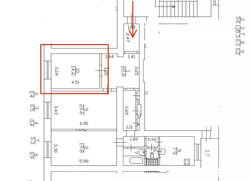 Комната Санкт-Петербург Краснопутиловская ул., 25 (14.6 м) - Фото 1