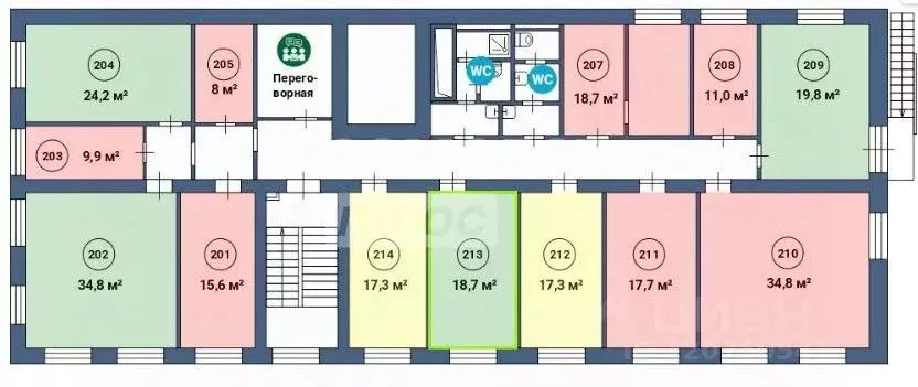 Помещение свободного назначения в Москва Верхняя Красносельская ул., ... - Фото 2