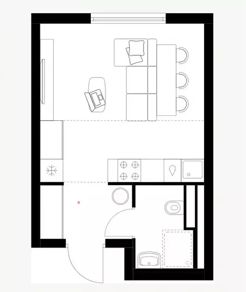Продаётся 1-к квартира, 23 м - Фото 1