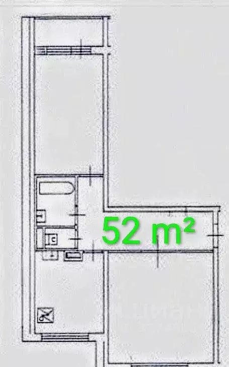 2-к кв. Москва Алтуфьевское ш., 60 (52.0 м) - Фото 1