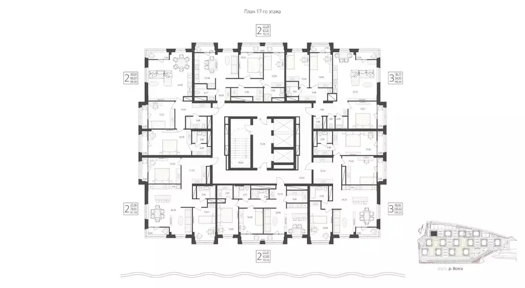 2-к кв. Волгоградская область, Волгоград ул. Степана Разина, 27 (70.72 ... - Фото 2