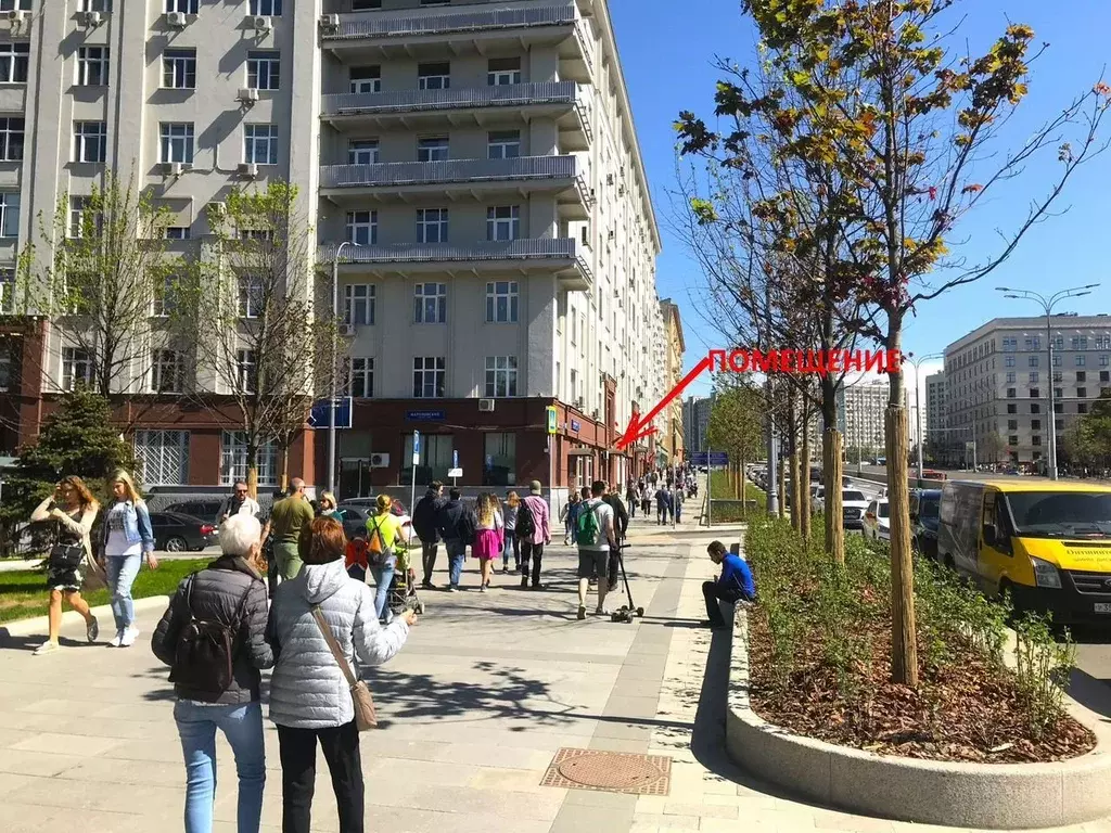 Помещение свободного назначения в Москва ул. Крымский Вал, 8 (225 м) - Фото 1