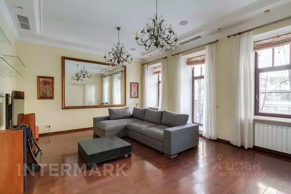 3-к кв. Москва Большой Палашевский пер., 1С2 (110.0 м) - Фото 0