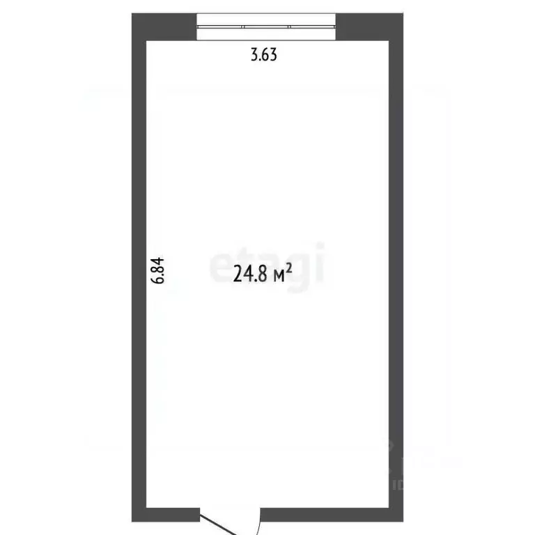 Студия Краснодарский край, Анапа ул. Маяковского, 169 (25.0 м) - Фото 1