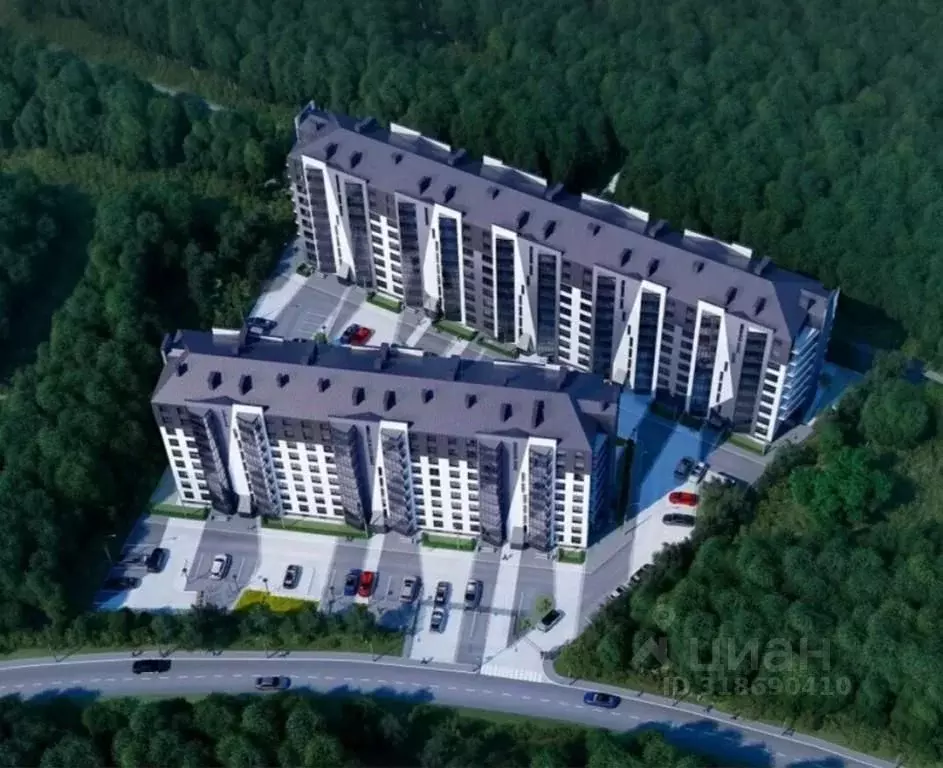 1-к кв. Калининградская область, Зеленоградск ул. Большая Окружная, 4 ... - Фото 1