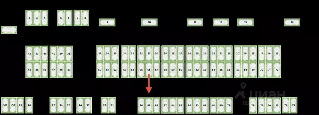 Гараж в Краснодарский край, Краснодар ул. Ивана Беличенко, 103/1 (13 ... - Фото 2