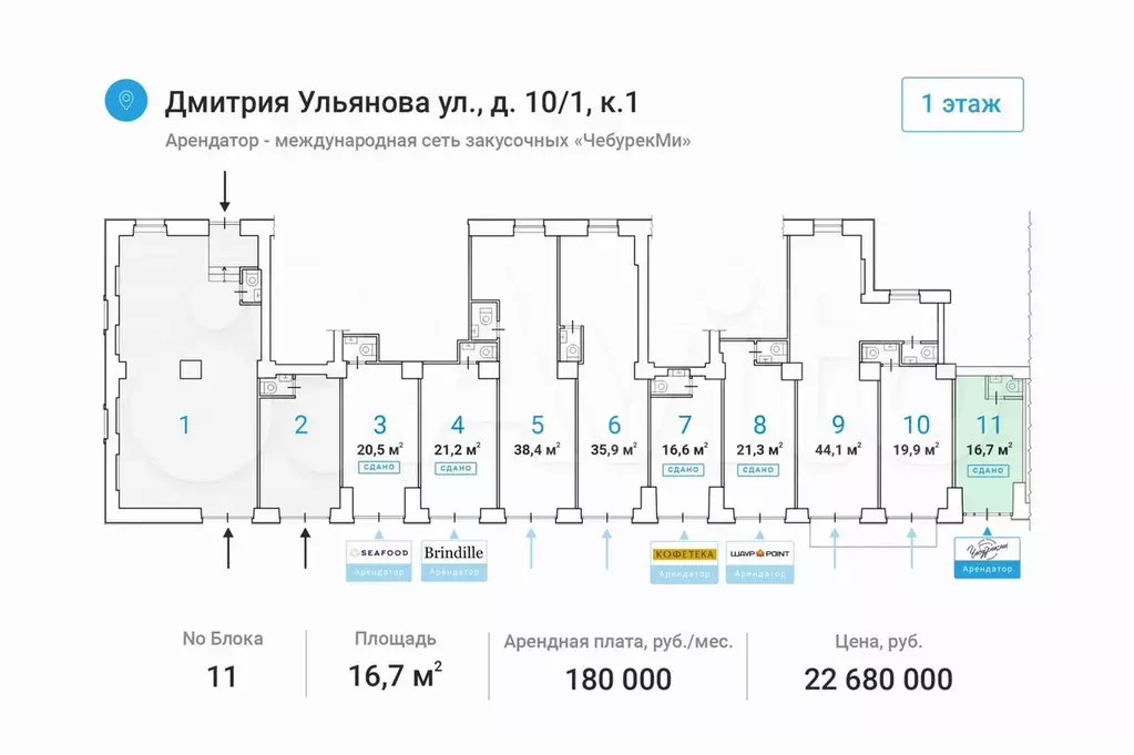 Ул Дмитрия Ульянова, д 10/1 к 1 - Фото 0