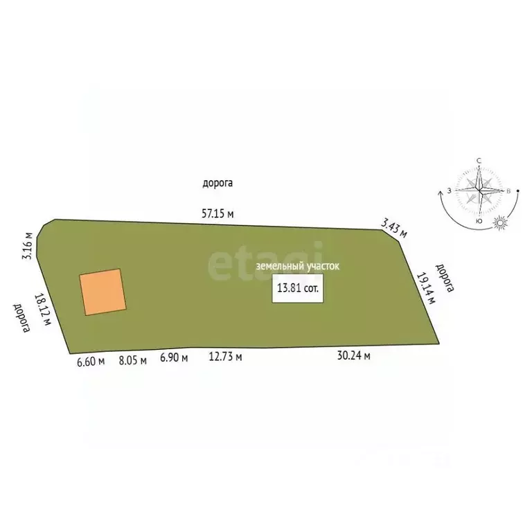 Дом в Камчатский край, Елизовский муниципальный округ, Мелиоратор-2 ... - Фото 2