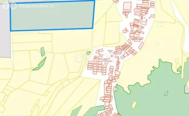 Участок в Смоленский район, село Черновая (6533.4 м) - Фото 1