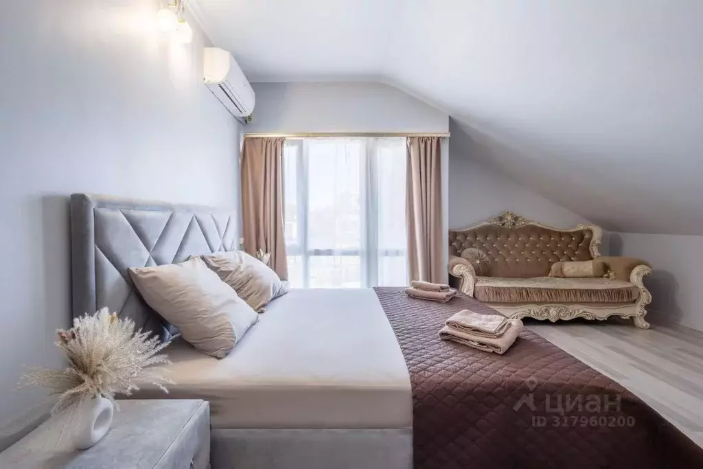 Комната Краснодарский край, Сириус пгт ул. Крамского, 13В (34.0 м) - Фото 1