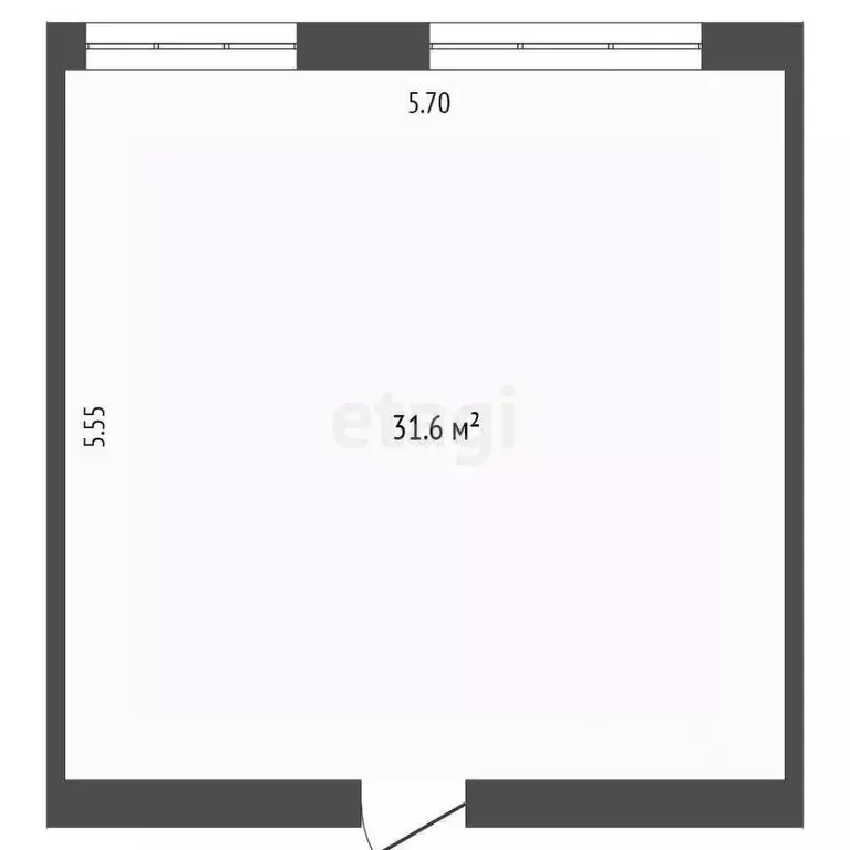 Офис в Тюменская область, Тюмень ул. Пермякова, 1 (32 м) - Фото 0