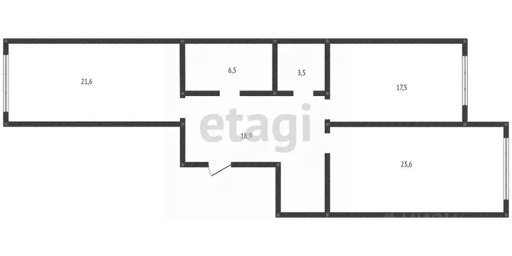 2-к кв. Дагестан, Махачкала ул. Газпромная, 15к1 (92.0 м) - Фото 1