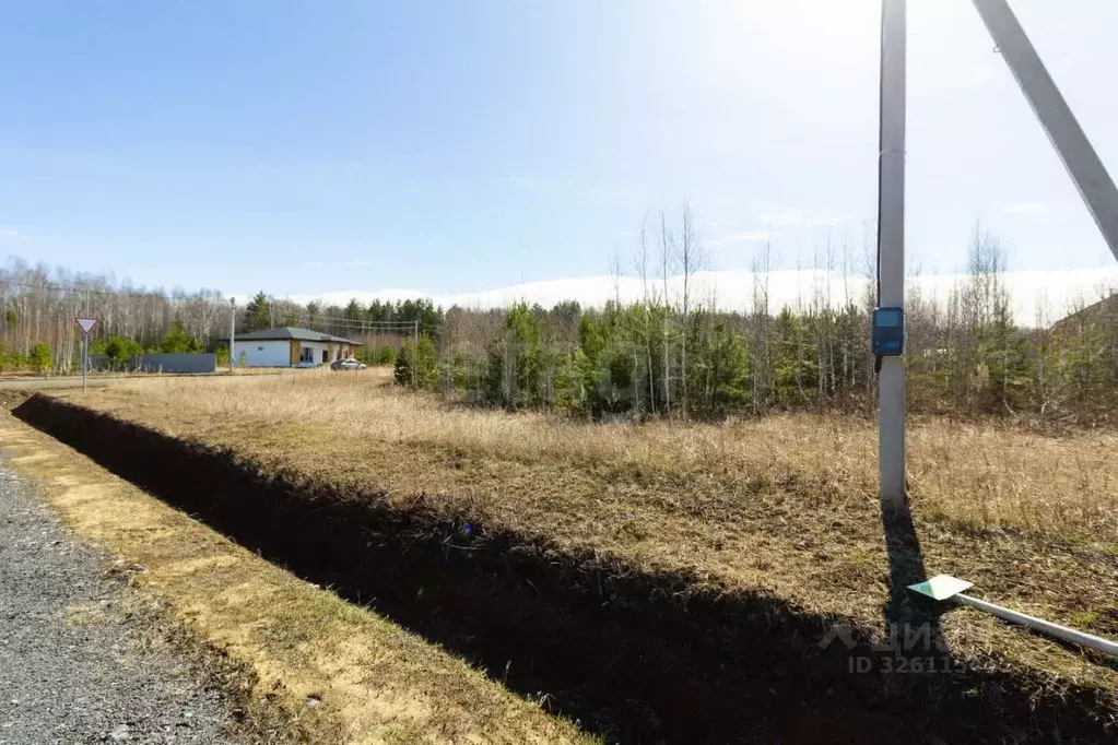 Участок в Тюменская область, Тюменский муниципальный округ, с. Кулига, ... - Фото 1