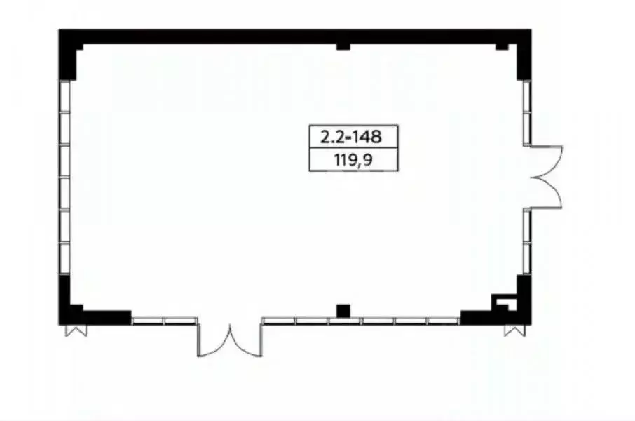 Офис в Москва № 35 кв-л, 10 (120 м) - Фото 2