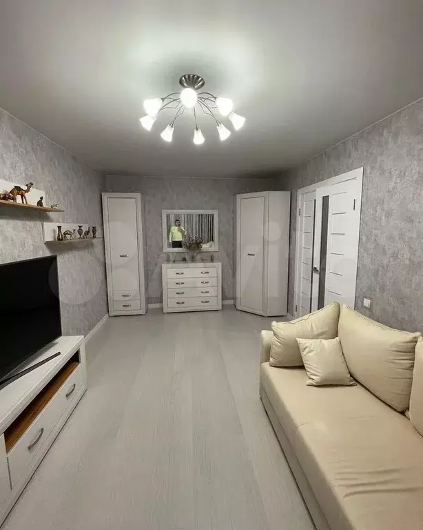 1-к. квартира, 38 м, 3/5 эт. - Фото 1