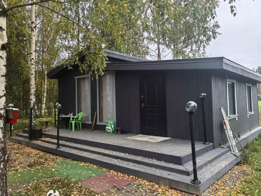 Дом в Ленинградская область, Приозерский район, Ларионовское с/пос, ... - Фото 1