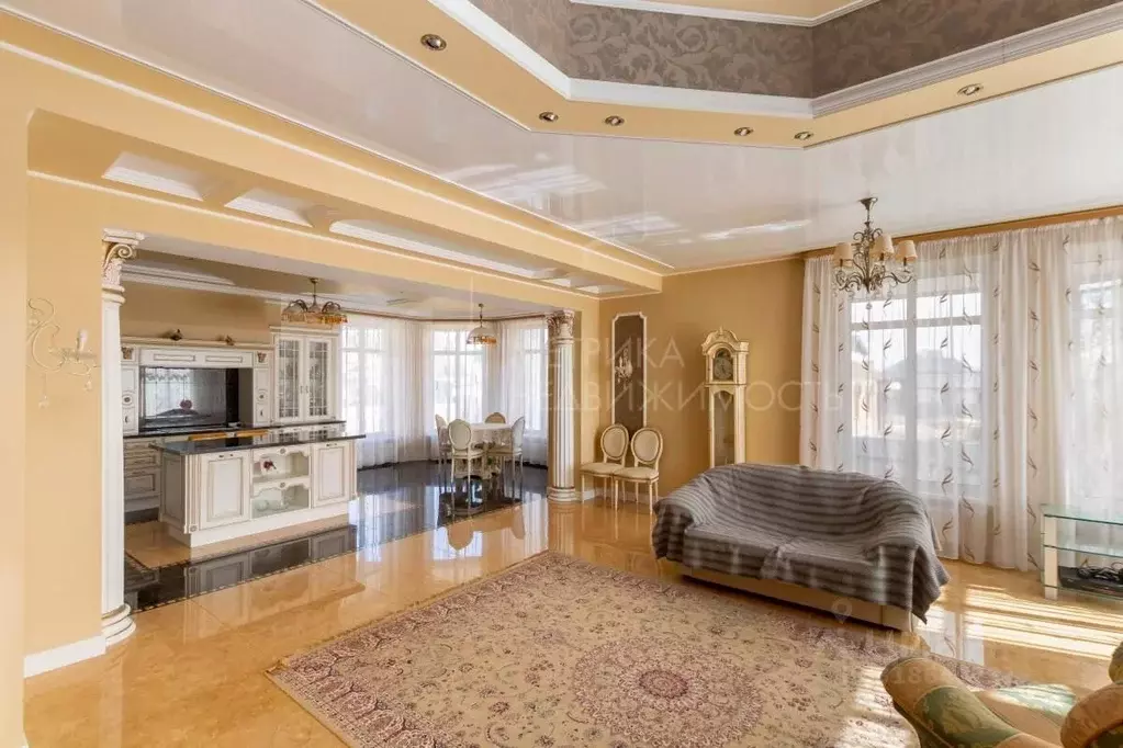 Коттедж в Тюменская область, Тюменский район, Богандинский пгт ул. ... - Фото 1