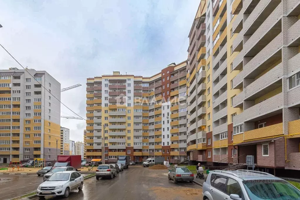 1-к кв. Владимирская область, Владимир ул. Родионовка, 4А (42.7 м) - Фото 1